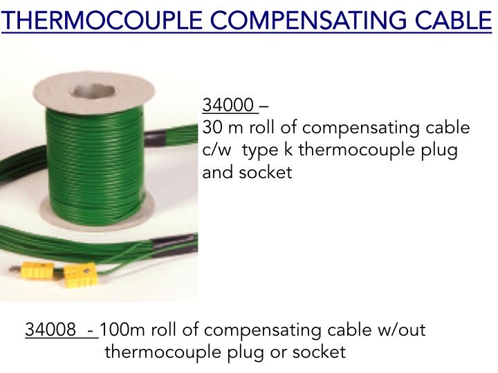 Roll of Thermocouple Compensating Cable - 34000 - 34008